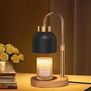 Candle Warmer Lamp Electric Wax Melter Adjustable Timer Dimmer Home Decor Gift